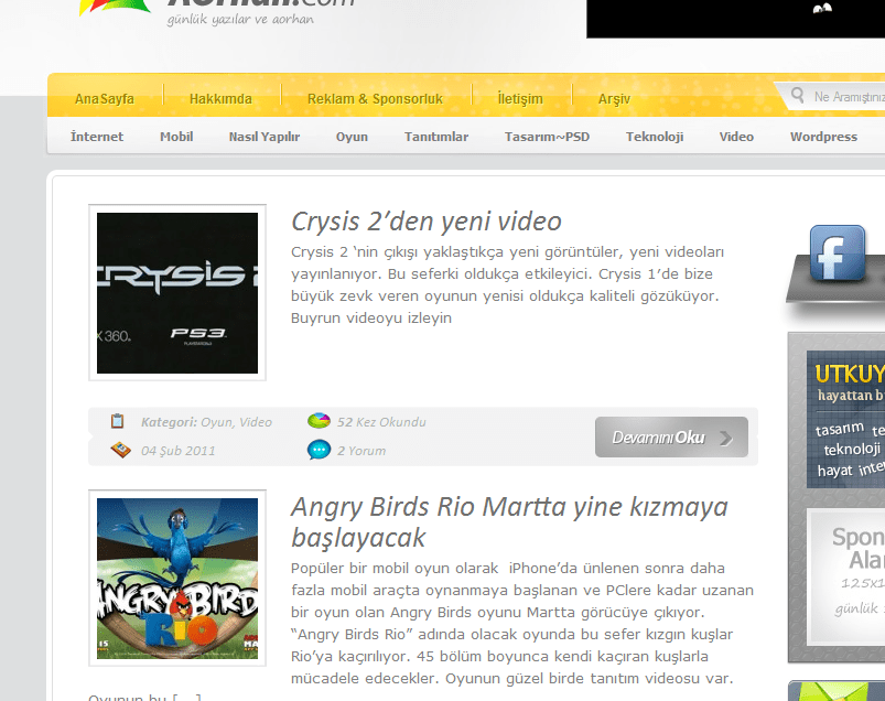 Wordpress'te kategorilere özel sayfa şablonu Wordpress'te kategorilere özel sayfa şablonu