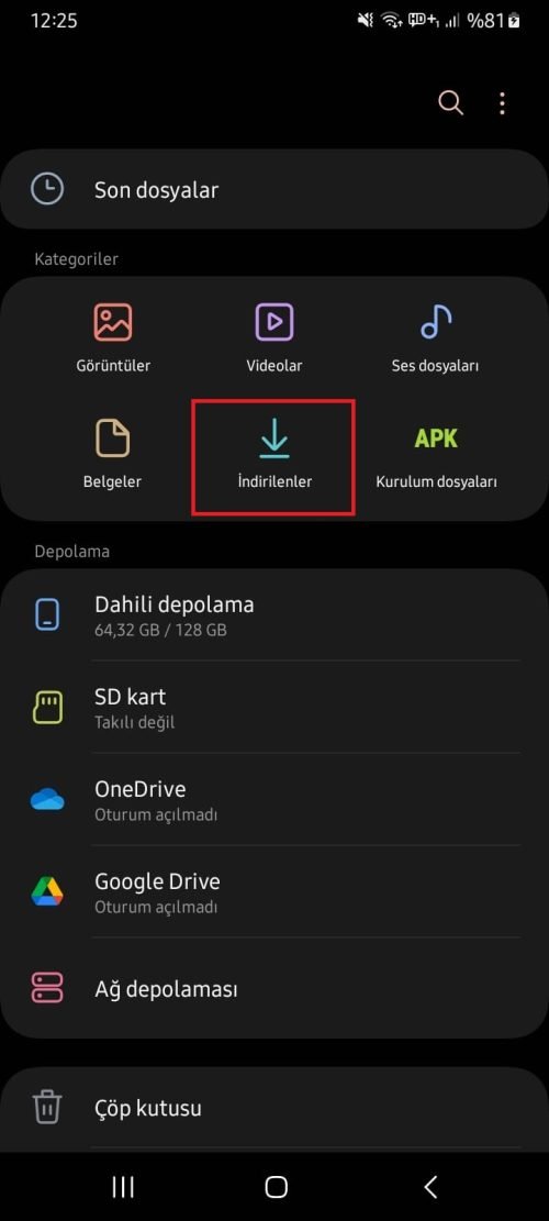 Android Telefona Uygulama Yükleme