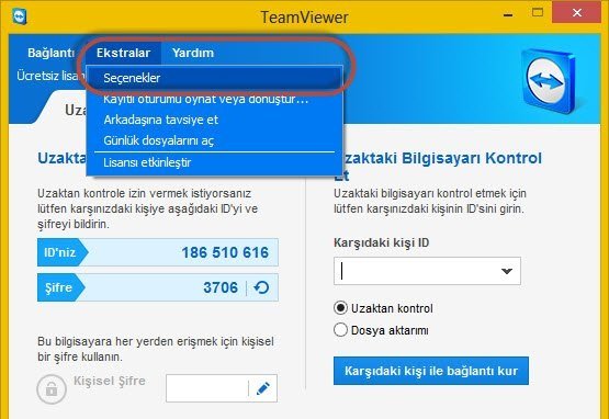 TeamViewer Performans Arttırmak
