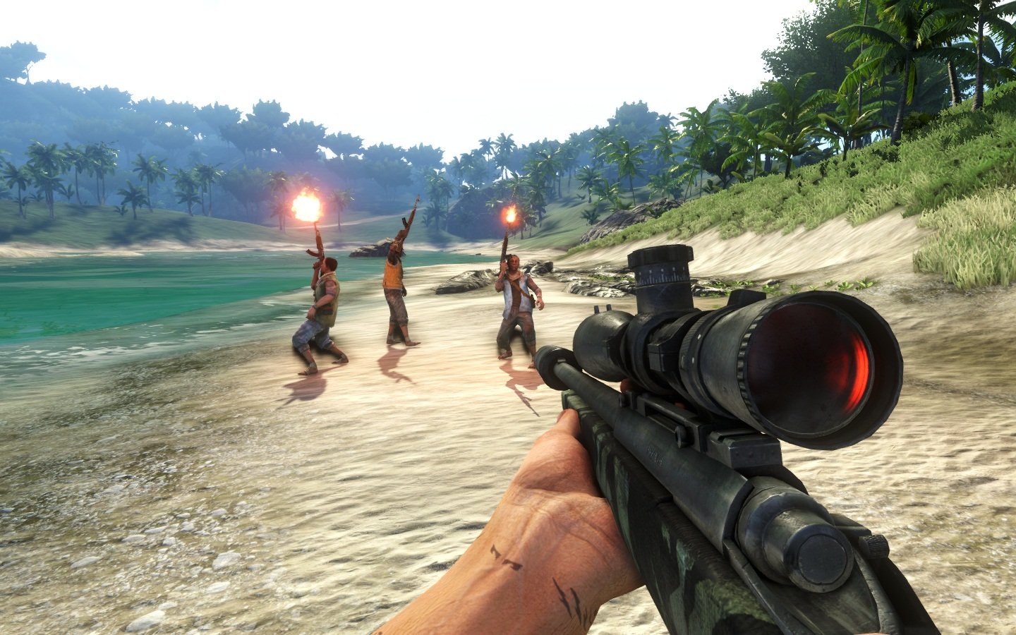 Far Cry 3'te 4 Silahı Aynı Anda Alma