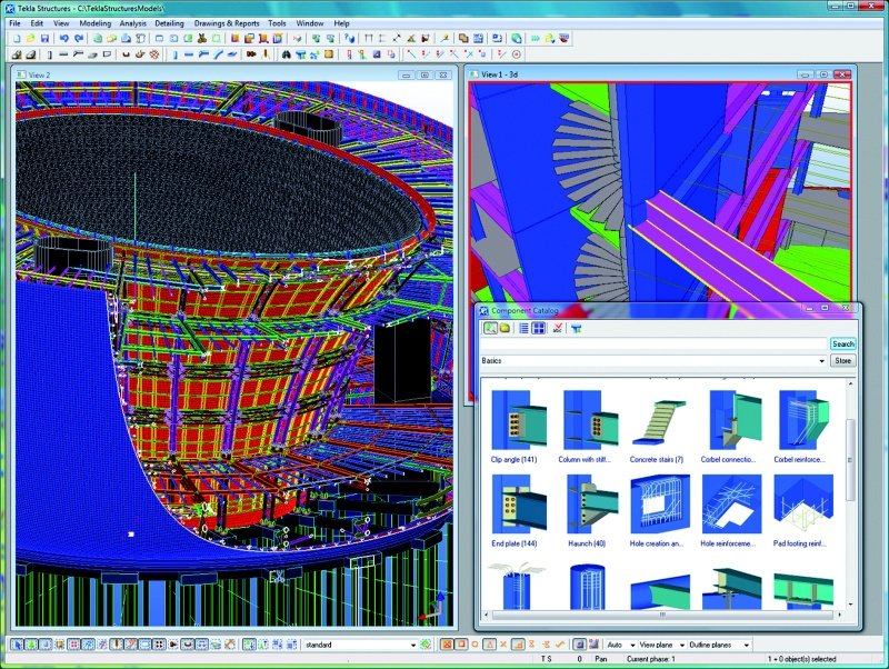 Tekla Structures Programı (X-STEEL)
