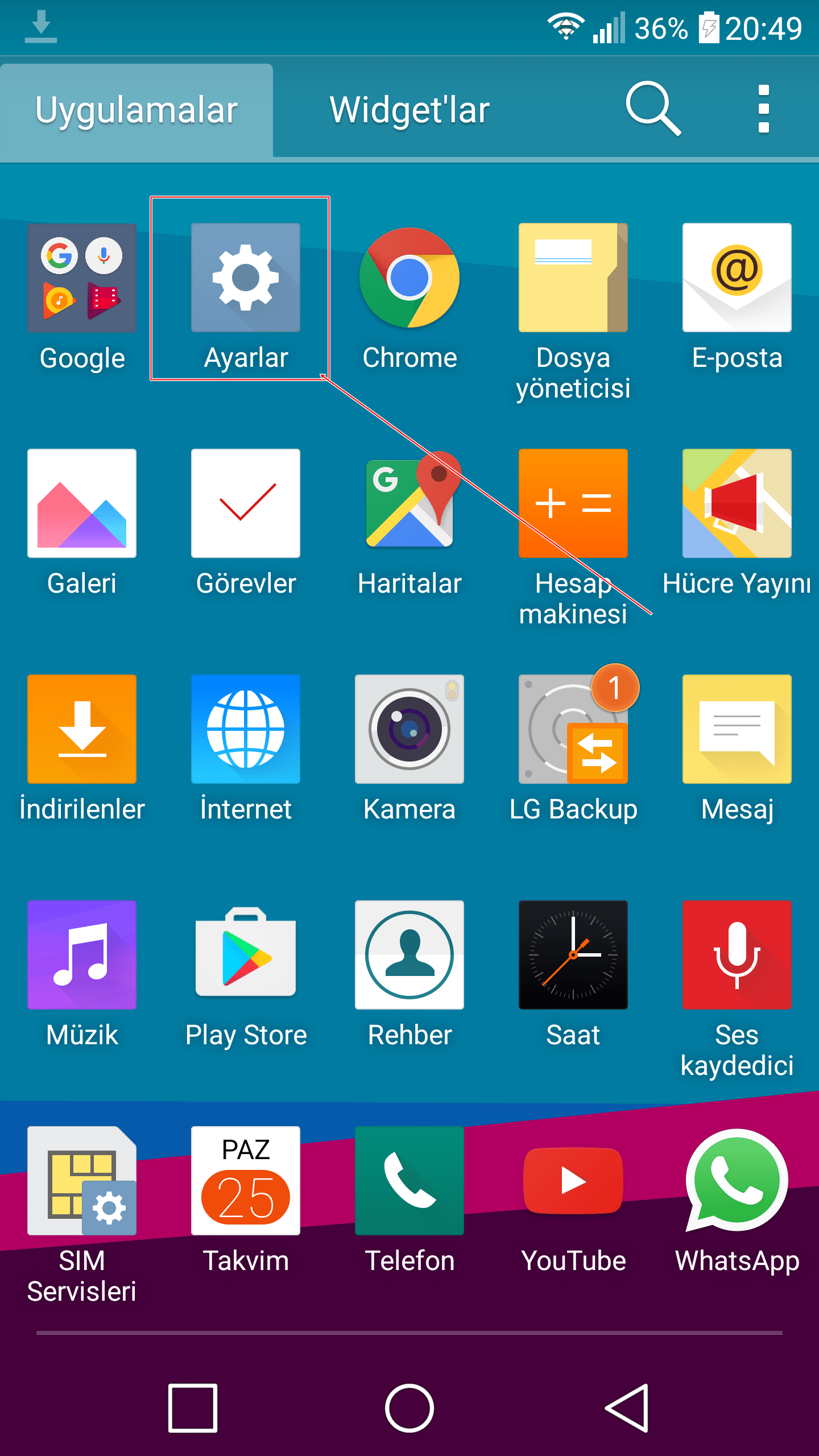 LG G4'te Sanal Tuş Yerleri Nasıl Değiştirilir?