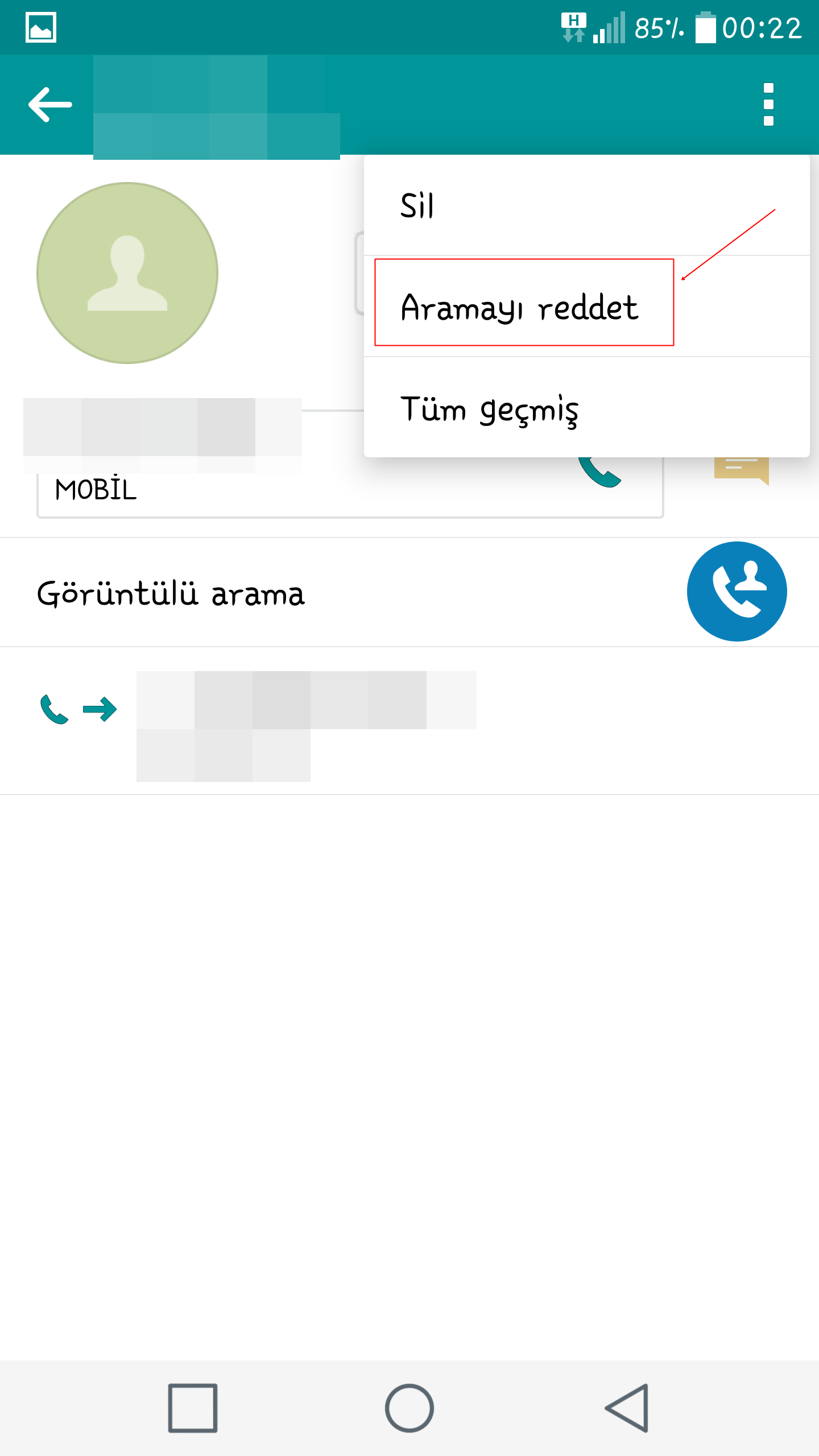 LG G4'te Numara Nasıl Engellenir?