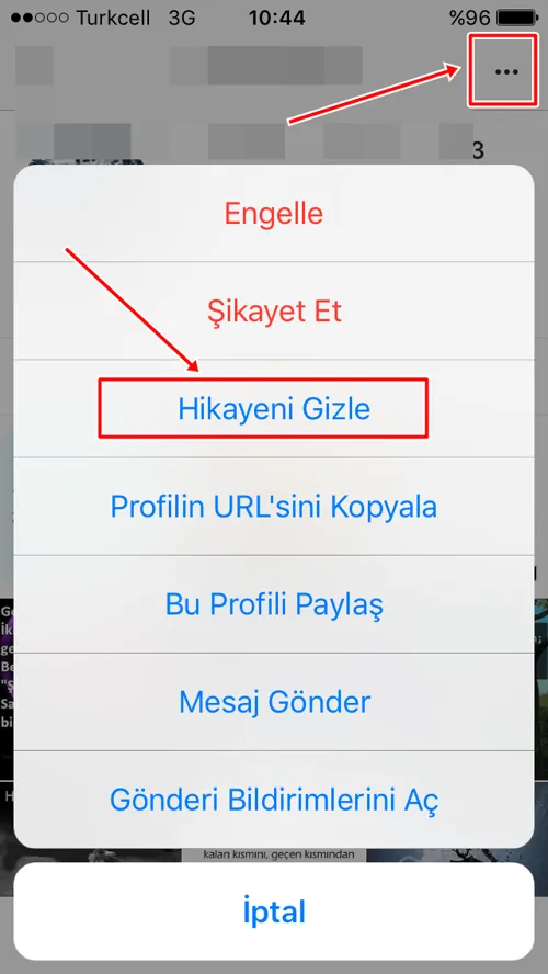 İnstagram'da Belirli Kişilerden Hikayelerinizi Gizleme