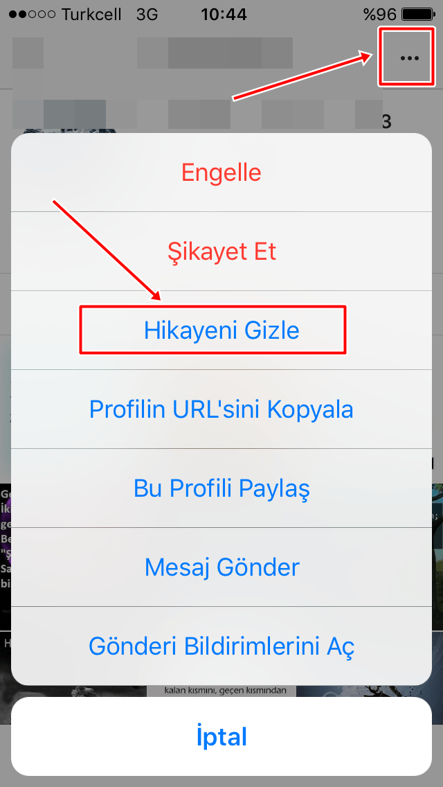 İnstagram'da Belirli Kişilerden Hikayelerinizi Gizleme