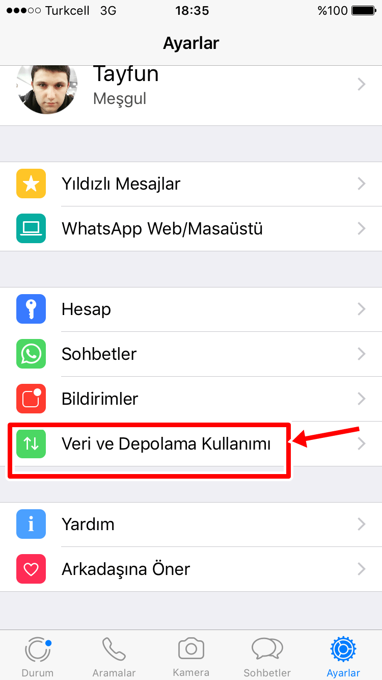 Whatsapp'ta Verileri Otomatik İndirme Ayarı Nasıl Kapatılır?