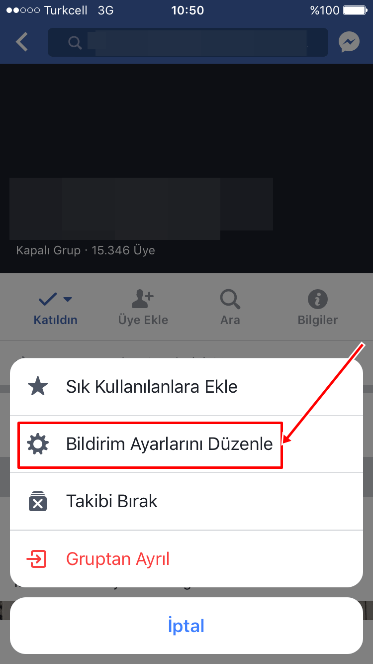 Facebook'ta Grup Üyelik İstek Bildirimleri Nasıl İptal Edilir?