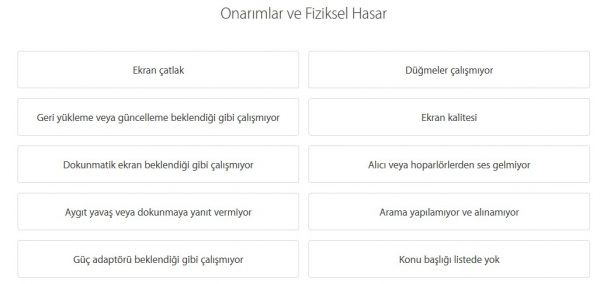 Apple Online Canlı Destek Nasıl Alınır?