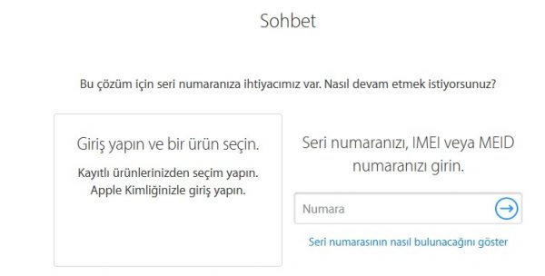 Apple Online Canlı Destek Nasıl Alınır?
