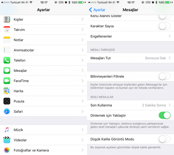 iMessage Bilinmeyen Numara Mesajlarını Engelleme iMessage Bilinmeyen Numara Mesajlarını Engelleme