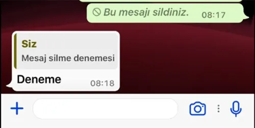 Whatsapp'ta Herkesten Sil Seçeneğini Engelleme Nasıl Yapılır?