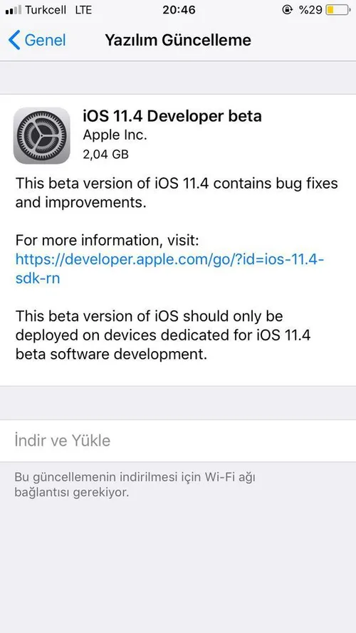 iOS 11.4 Beta Yayınlandı. Gelen Değişiklikler Neler?