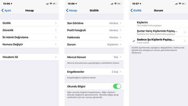 Whatsapp'ta Rahatsız Edilmeden Sohbet Etme Nasıl Yapılır?