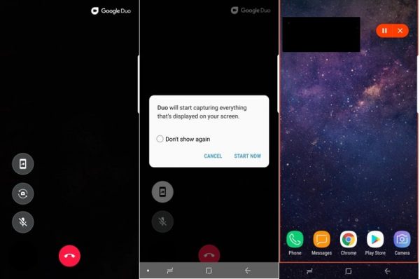 Google Duo İle Başka Telefonun Ekranına Erişin Google Duo İle Başka Telefonun Ekranına Erişin