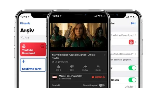 iOS 12'de Youtube Üzerinden Video İndirmek