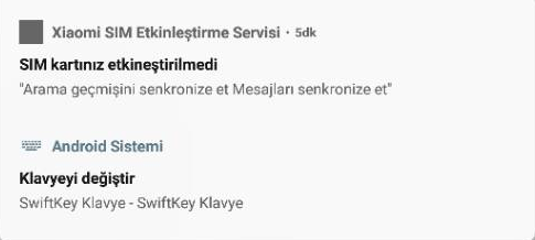 Sim Kart Etkinleştirilemedi Hatası