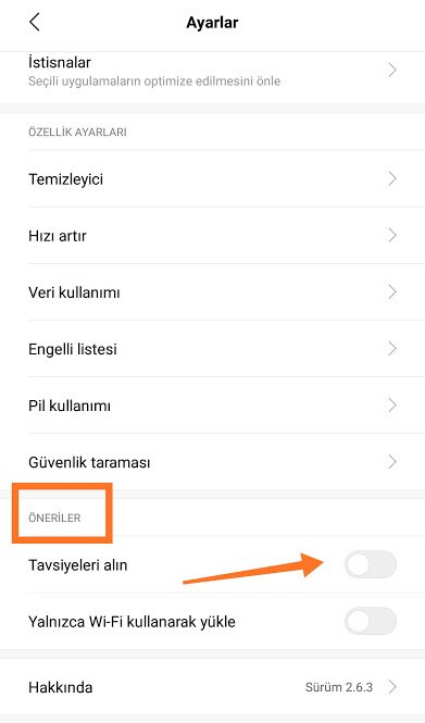 Xiaomi Cihazlarda Yerleşik Uygulamalardaki Reklamları Kaldırmak