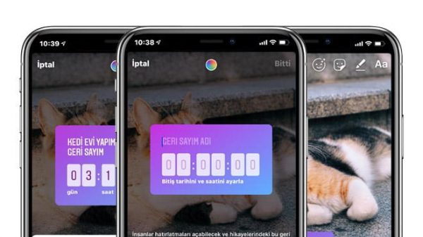 Instagram'da Geri Sayım Nedir Nasıl Boşaltılır?