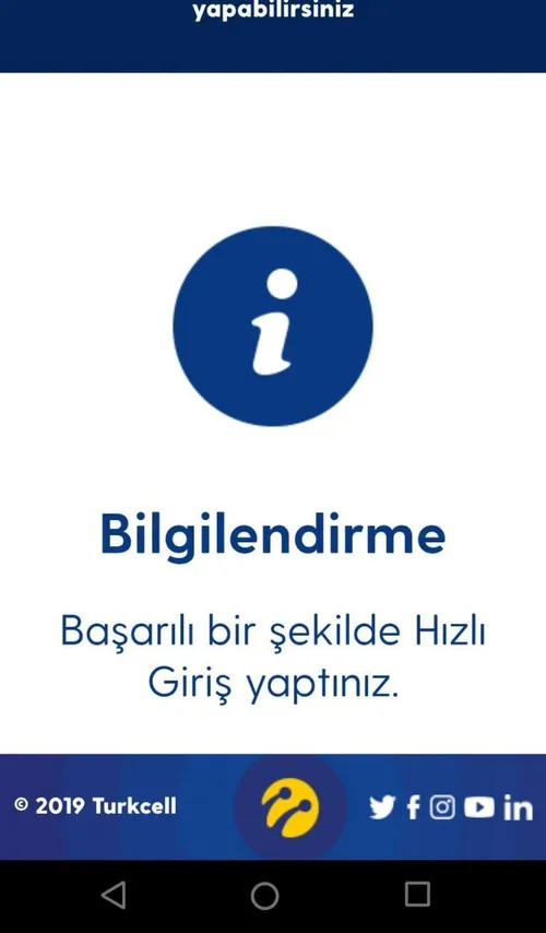 Turkcell Hızlı Giriş Nedir?