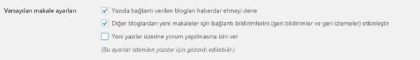 Wordpress'te Yorum Özelliği Nasıl Kapatılır?