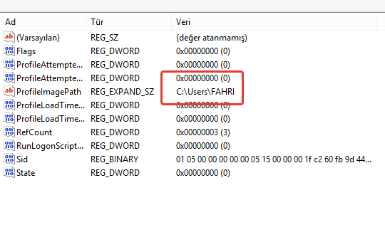 Windows Kullanıcı Klasör İsmi Nasıl Değiştirilir?