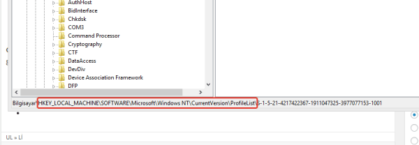 Windows Kullanıcı Klasör İsmi Nasıl Değiştirilir?