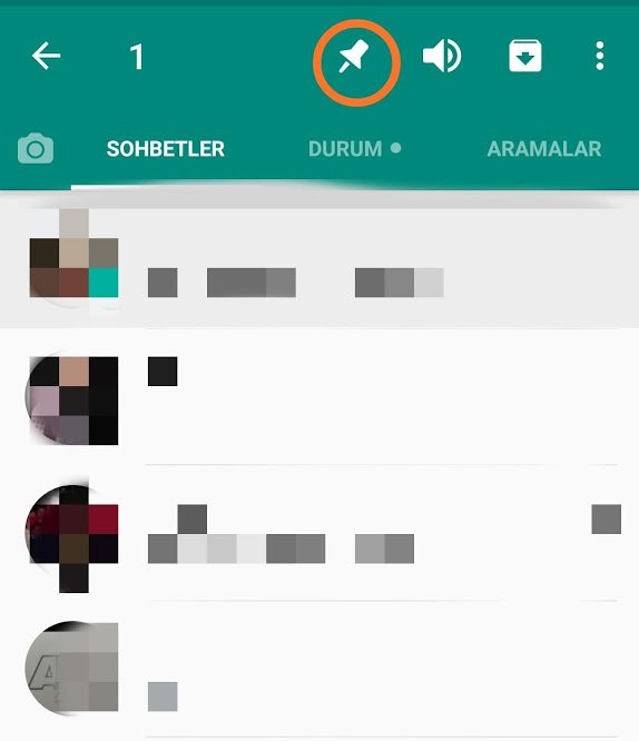Whatsapp Sohbet Sabitleme Nasıl Yapılır?