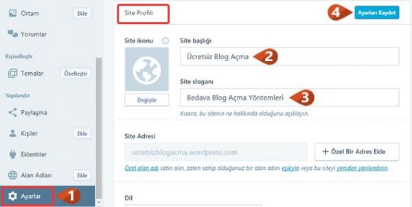 ücretsiz blog nasıl açılır