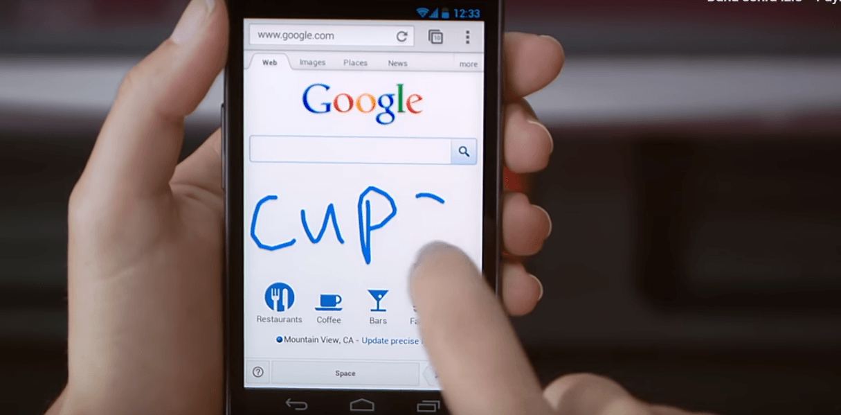 Google'da El Yazısıyla Arama Yapma