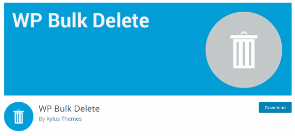 wp bulk delete