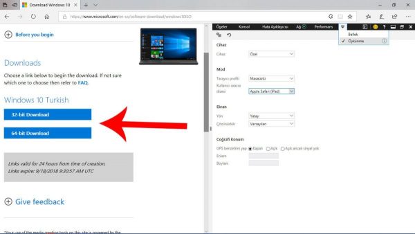 Windows 10 Orjinal İndir Windows 10 Orjinal İndir