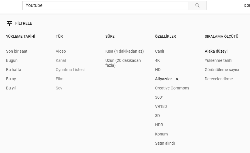 Youtube SEO: Altyazılar