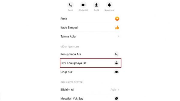 Facebook Messenger Gizli Konuşmaları Şifreleme facebook gizli konuşma