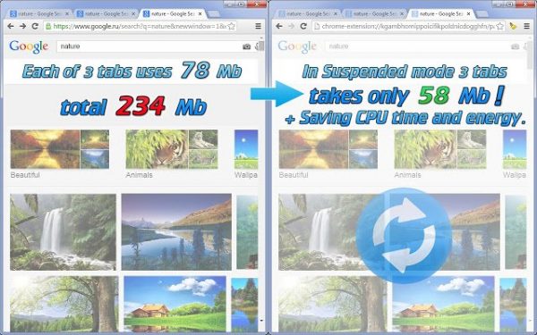 Chrome Ram Kullanımını Azalt Tab Suspender