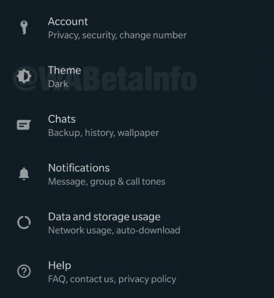whatsapp karanlık mod test