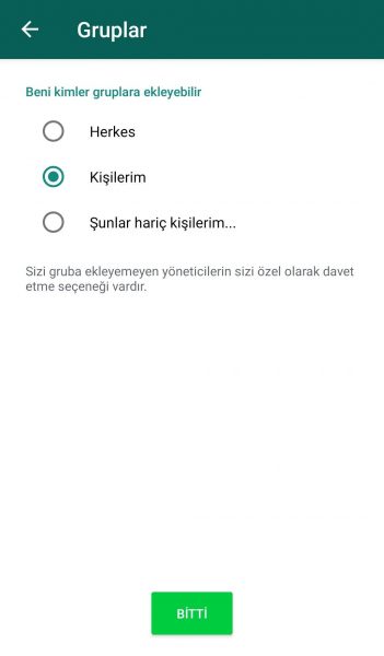 Whatsapp Grup İzin Ayarları Nasıl Değiştirilir?