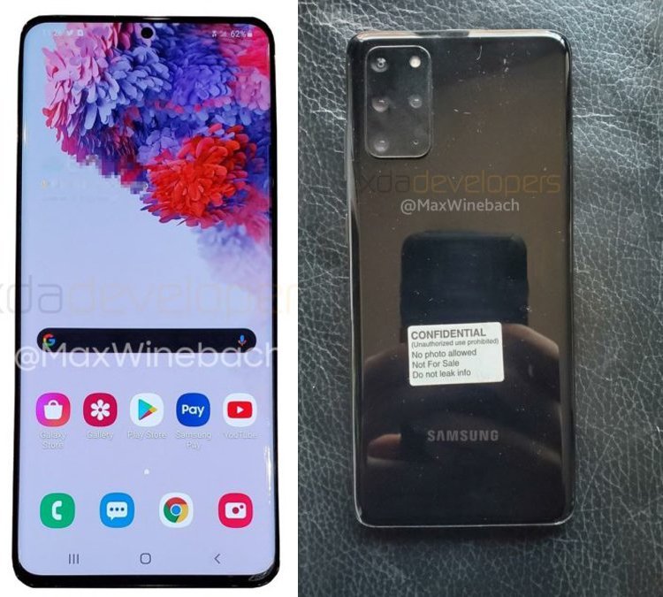Galaxy S20 Plus 5G Tasarım ve Özellikleri