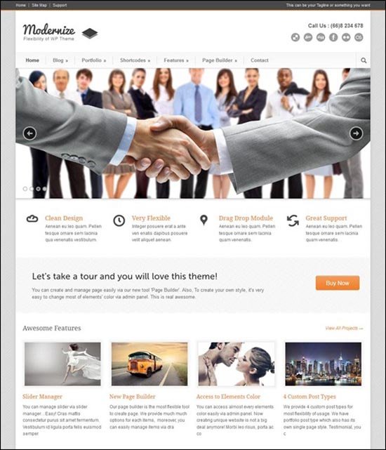 50 Adet Responsive Sade Wordpress Teması Wordpress Themes Responsive