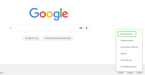 Google Arama Dili Nasıl Değiştirilir?