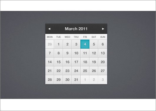 PRETTY LITTLE CALENDAR (PSD) PRETTY LITTLE CALENDAR (PSD)