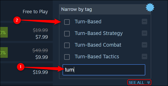 Steam Kütüphanesinde Detaylı Arama Yapma