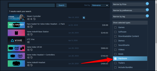 Steam Kütüphanesinde Detaylı Arama Yapma