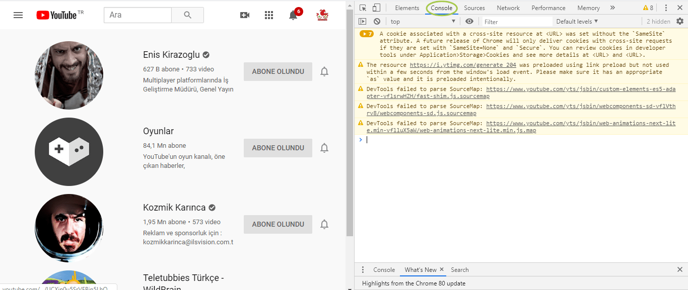 Youtube'da Toplu Şekilde Abonelikten Çıkma