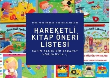 Çocukların Gelişimi için En Çok Tercih Edilen 15 Hareketli Kitap ve Bonus