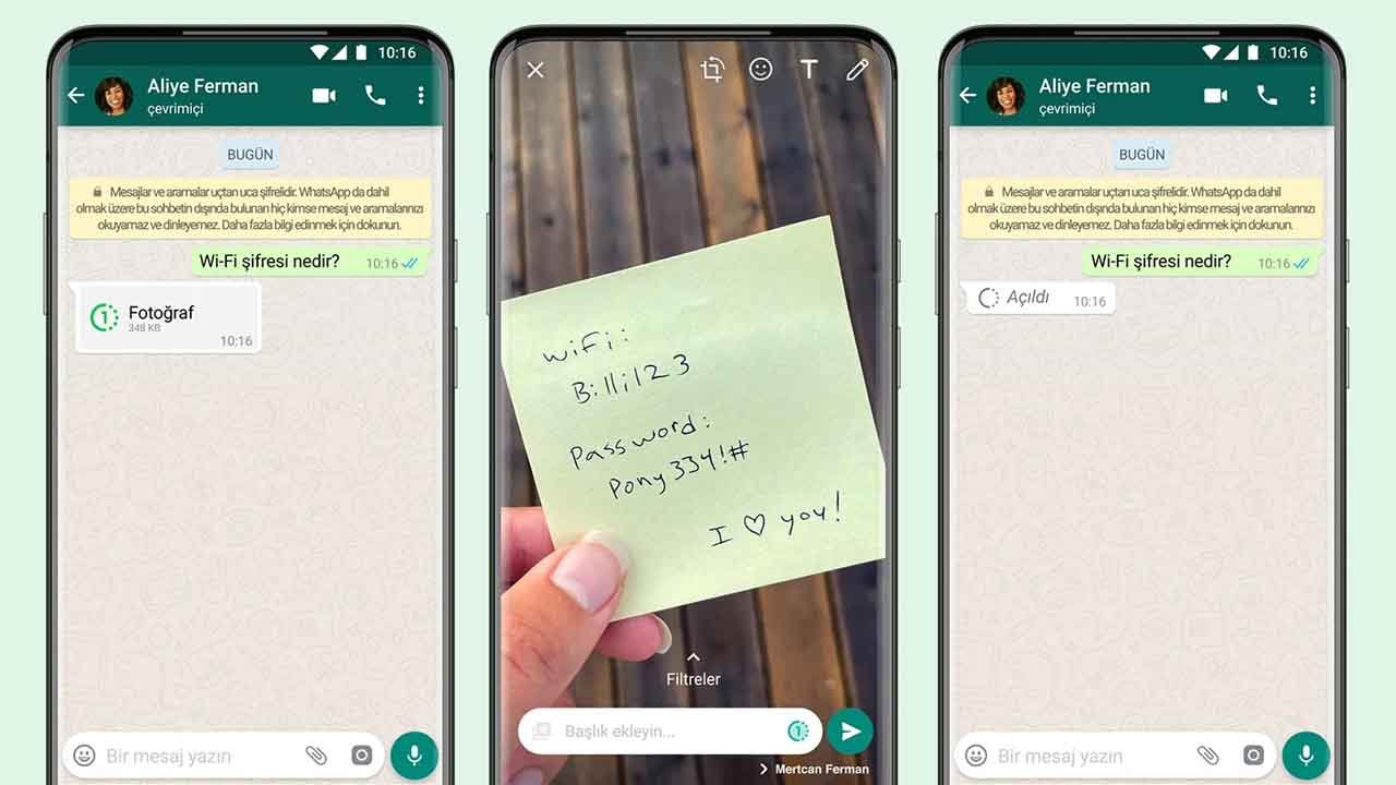 WhatsApp Bir Kez Görüntülenen Fotoğraf Nasıl Paylaşılır? [2026]