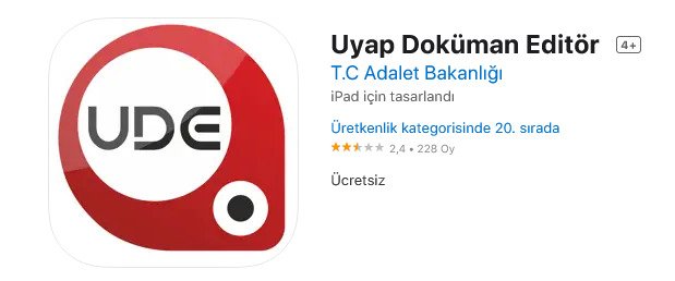 UYAP Doküman Editör uygulaması