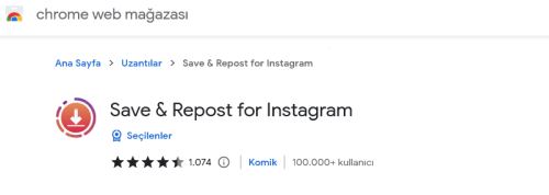 Save &amp; Repost for Instagram