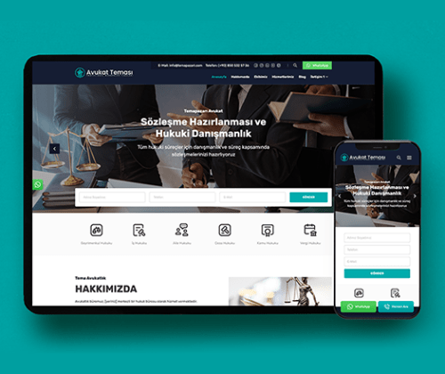 En İyi 5 WordPress Avukat Teması – Hukuk WordPress Tema Önerileri