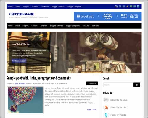 blogger tema
