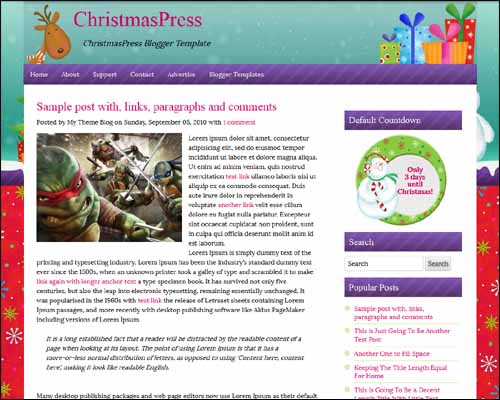 blogger tema